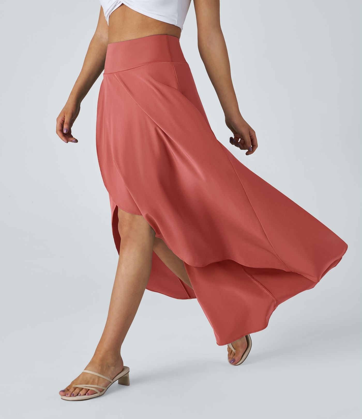 Natalia | Gespleten Comfortabele rok