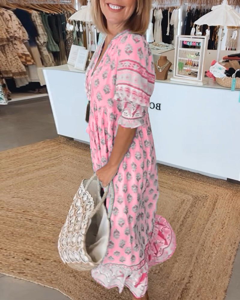Hiley - Casual Jurk Met Print
