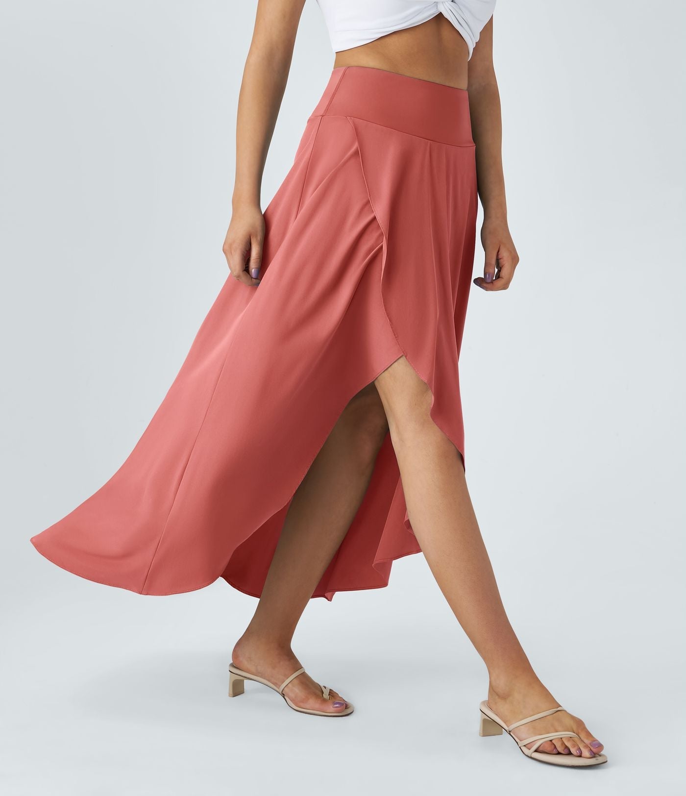 Natalia | Gespleten Comfortabele rok