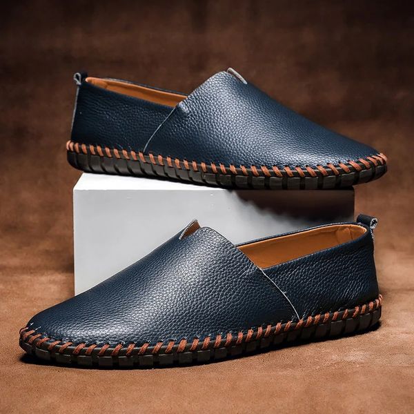 Bastiaan | Luxe Leren Loafers -  Amstro